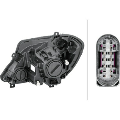 Scheinwerfer R H7/H7 +MOT TGFL CHR/GR HELL PQ | MERCEDES SPRINTER 9,13-1,18 | 3988,543,3