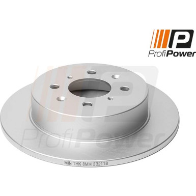 PROFIPOWER Bremsscheibe 3B2118