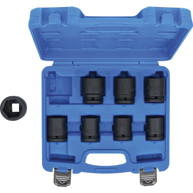 BGS Kraft-Steckschlüssel-Einsatz-Satz | Antrieb Innenvierkant 20 mm (3/4"""") | SW 22 - 38 mm | 8-tlg | 5240