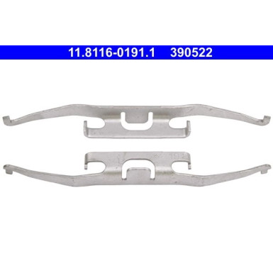 Feder, Bremssattel | 11.8116-0191.1
