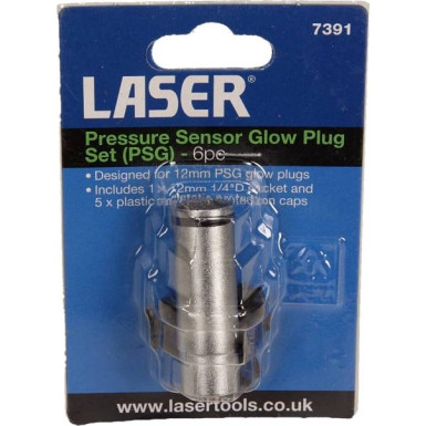 LSR 7391 Steckdose für Grüne Fackeln Mit Drucksensor (Psg) Audi, VW, Skoda, Opel, 6-Teilig