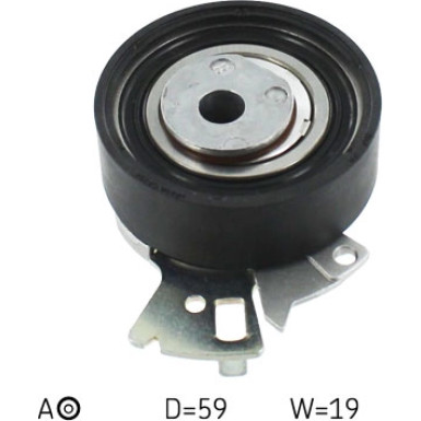 Spannrolle Synchrontrieb | CHEVROLET Kalos,OPEL Astra,Corsa | VKM 15121