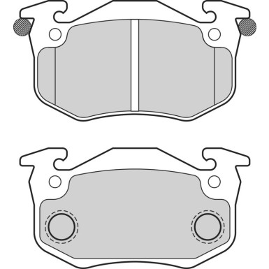 VALEO Bremsbeläge 302714