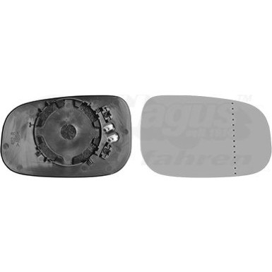 Spiegelglas, Außenspiegel | Volvo S40 YV1 asphärisch OE 30762572 | 5947838