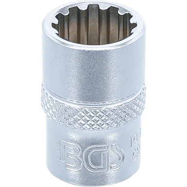 BGS Steckschlüssel-Einsatz Gear Lock | Antrieb Innenvierkant 10 mm (3/8"""") | SW 12 mm | 10312