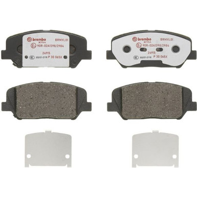BREMBO Bremsklötze Xtra VA | HYUNDAI i30 KIA Ceed 12 | P 30 065X BREMBO Bremsklötze Xtra VA | HYUNDAI i30 KIA Ceed 12 | P 30 065X