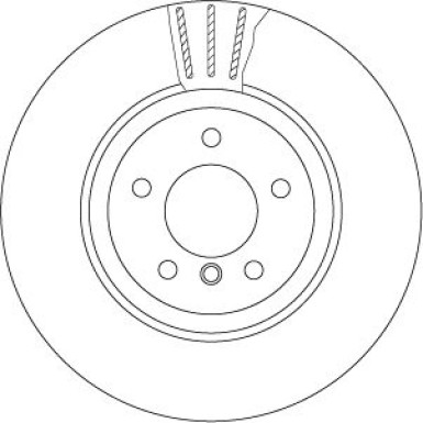 Bremsscheibe Bmw T. E60/E63 04 | DF6624S