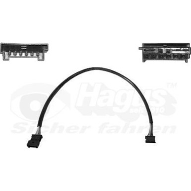 VAN WEZEL Anschlußleitung, Außenspiegel 3077870 VAN WEZEL Anschlußleitung, Außenspiegel 3077870