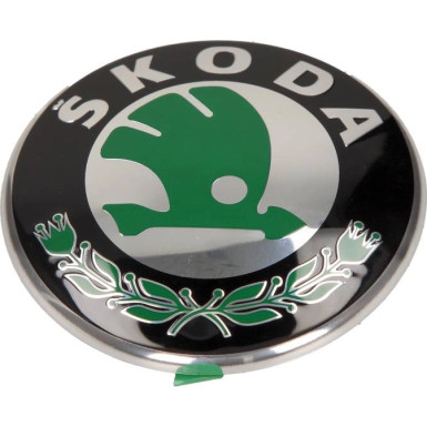 Original VAG Emblem Skoda Fabia Ii (Hb), Octavia Ii, Rapid, Roomster, Superb, Yeti | 3U0853621BMEL