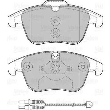 VALEO Bremsbeläge 601147