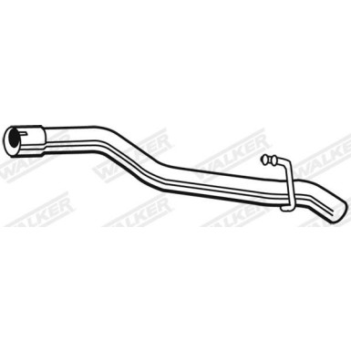 62 / Auspuffrohr Hinten | FORD C-MAX 1 .6TDCI 66,80KW 10.03 | 8238