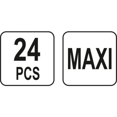 YT-83140 Satz Siherungäw Maxi, 24 El.