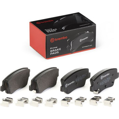 BREMBO Bremsbelagsatz, Scheibenbremse | P 30 153