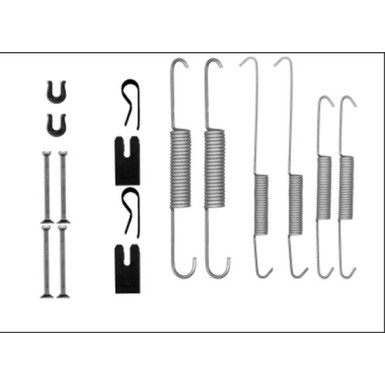 Zubehörsatz, Bremsbacken | 97040000 Zubehörsatz, Bremsbacken | 97040000
