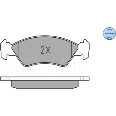 Bremsbelagsatz Ford P. Fiesta 96 | 252310217