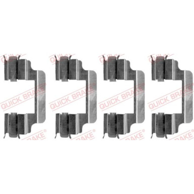 391-1231 Montagesatz f.Bremsklötze | MERCEDES W203 | 109-1231