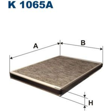 FILTRON Filter, Innenraumluft K 1065A FILTRON Filter, Innenraumluft K 1065A