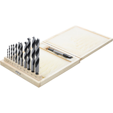 BGS Holzbohrer- / Zentrumbohrer-Satz | 14-tlg | 50403