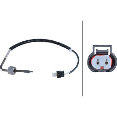 HELLA Sensor, Abgastemperatur 6PT 014 494-011