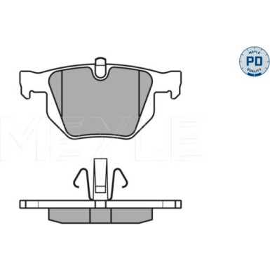 Bremsbelagsatz Bmw T. E90/E91 05 | 025 235 5017/PD