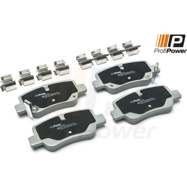 PROFIPOWER Bremsbelagsatz, Scheibenbremse | 1B2089