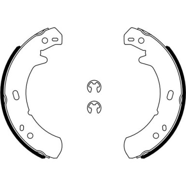 Bremsbackensatz | LAND ROVER Defender 89-16 | 0 986 487 914