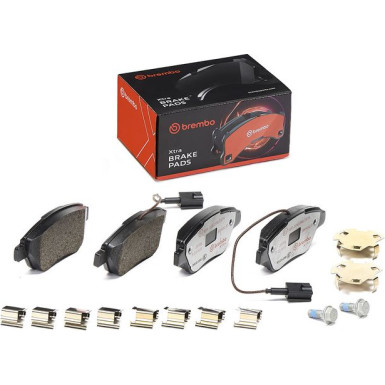 BREMBO Bremsklötze Xtra VA | ALFA Mito CITROEN FIAT PEUGEOT 08 | P 23 141X BREMBO Bremsklötze Xtra VA | ALFA Mito CITROEN FIAT PEUGEOT 08 | P 23 141X
