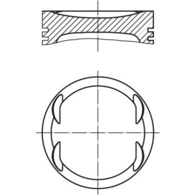 Kolben | 007 PI 00153 000