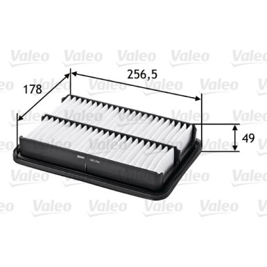 VALEO Luftfilter | 585256