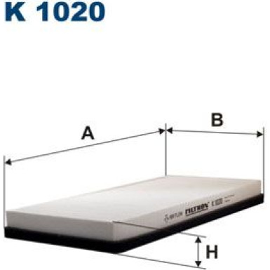 FILTRON Filter, Innenraumluft | K 1020