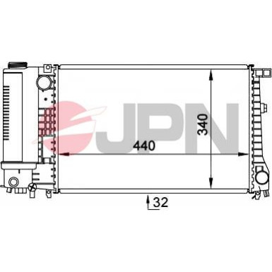 JPN Kühler, Motorkühlung JPN Kühler, Motorkühlung