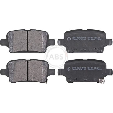 A.B.S. Bremsbeläge 35124 A.B.S. Bremsbeläge 35124