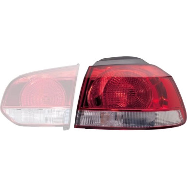 HECKLEUCHTE R 12 V HELLA | VW GOLF VI (-GTI/VARIANT) 10,08-11,12 | 2SD 009 922-101 HECKLEUCHTE R 12 V HELLA | VW GOLF VI (-GTI/VARIANT) 10,08-11,12 | 2SD 009 922-101