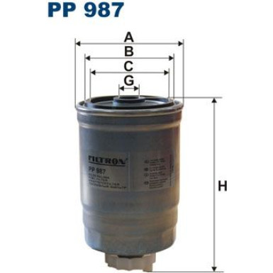 FILTRON Kraftstofffilter | PP 987