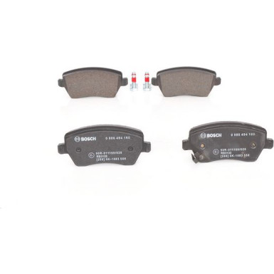 Bremsklötze | SUZUKI,OPEL | 0 986 494 160