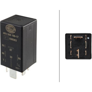 HELLA Steuergerät, Glühzeit