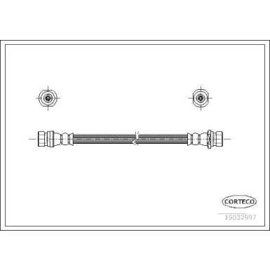 CORTECO Bremsschlauch CORTECO Bremsschlauch
