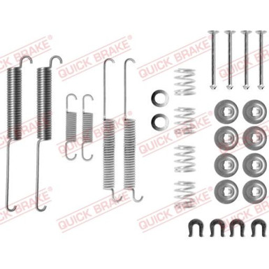 391-0787 Montagesatz f.Bremsbacken | MITSUBISHI Space Gear,L200,L400 95 | 105-0787