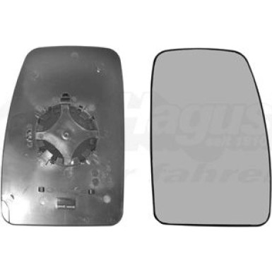 Spiegelglas, Außenspiegel Opel Movano OE 963655132R HAGUS 3799836