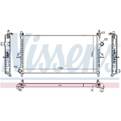 Wasserkühler PKW | Peugeot 508 10 | 636019