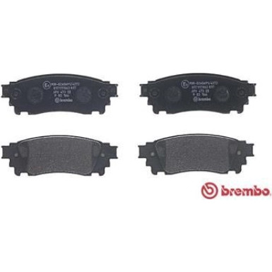 BREMBO Bremsklötze HA | LEXUS NX 14 | P 83 166