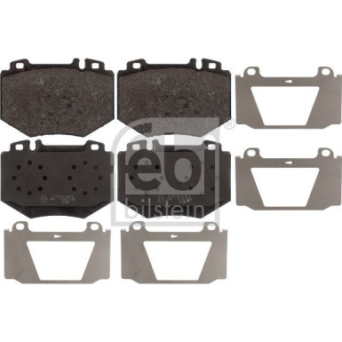 FEBI BILSTEIN Bremsbeläge 116137 FEBI BILSTEIN Bremsbeläge 116137