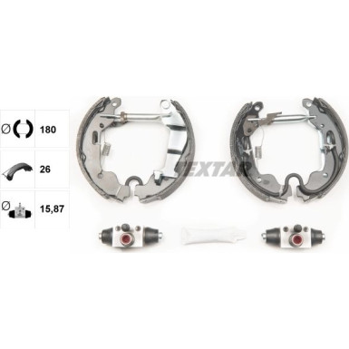 84058000 Bremsbackensatz Shoe Kit Pro