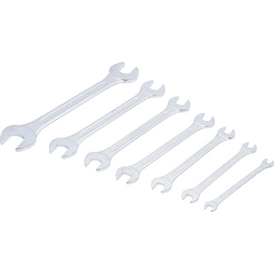 BGS Doppel-Maulschlüssel-Satz SW 6 x 7 - 19 x 22 mm 7-tlg BGS Do it yourself 30030