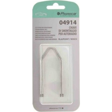 Phonocar Ausbauschlüssel für Autoradio für Blaupunkt und Bosch Removal kit for car-radio Blaupunkt / Bosch 04914