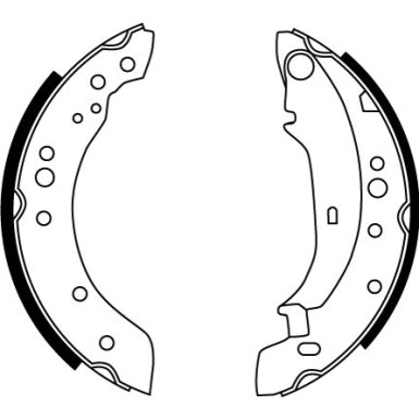 GS8771 Bremsbackensatz
