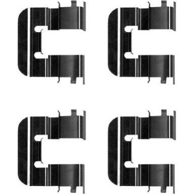 ZUBEHÖRSATZ, SCHEIBENBREMSBELAG | 82548200