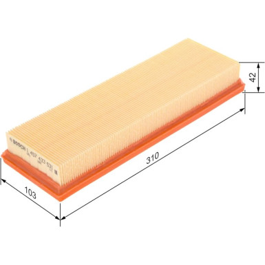 Luftfilter | OPEL,RENAULT | 1457433531