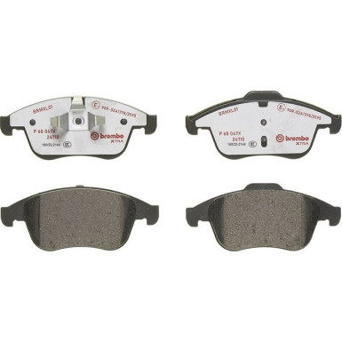 BREMBO Bremsklötze Xtra VA | RENAULT Clio, Laguna, Megane 07 | P 68 047X