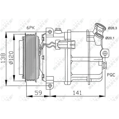 Kompressor, Klimaanlage EASY FIT 32191